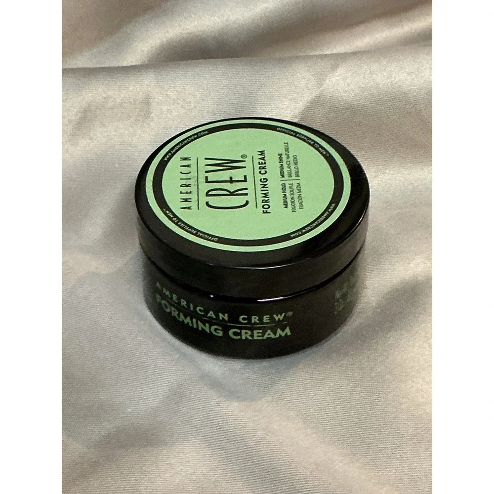 American Crew Forming Cream Mens 3oz Green Medium Hold Shine New No Box Pomade